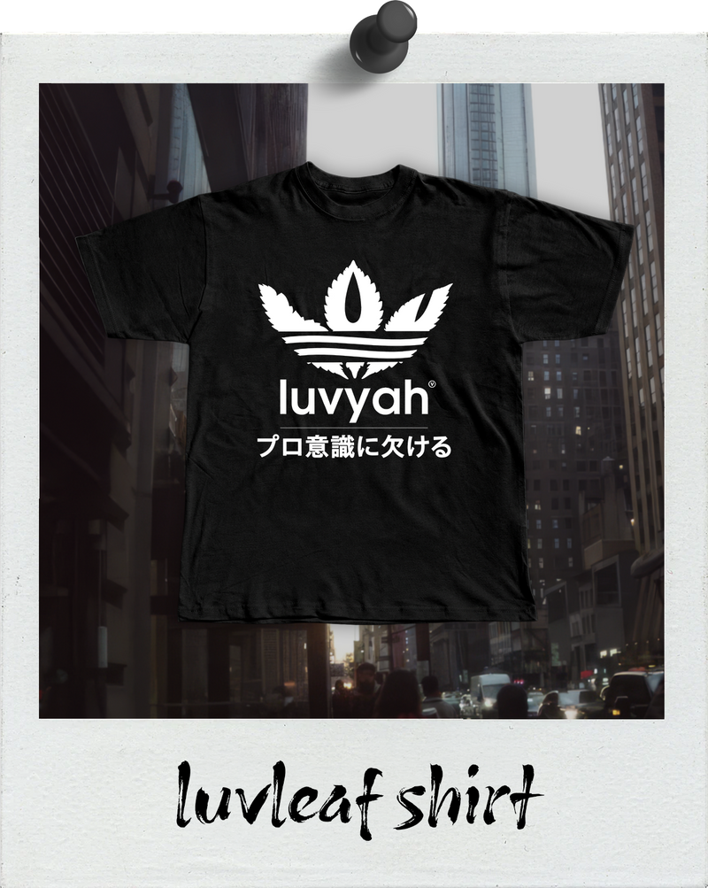 t-shirt "luvleaf"
